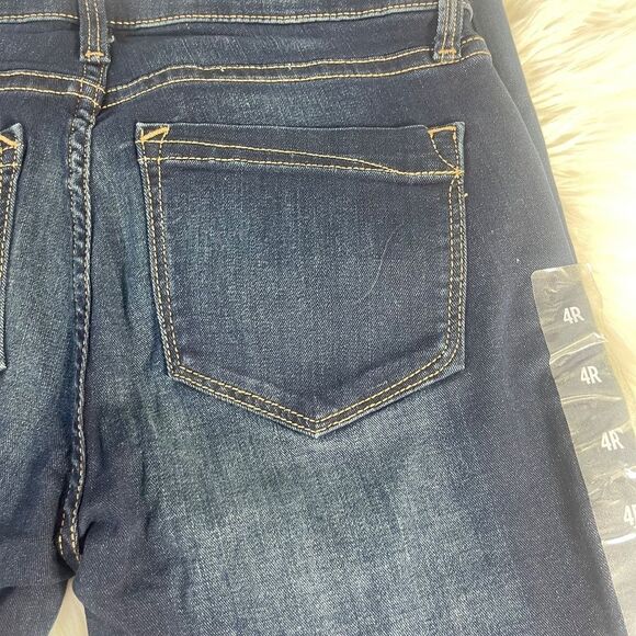 Express NWT Super Skinny Mid Rise Jeans Sz 4R - Picture 4 of 12